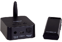 Draadloze Digitale Audio Verbinding - Marmitek Audio Anywhere 725 - Draadloze overdracht van TV naar muziekinstallatie of hoofdtelefoon - Optisch/Optical (Toslink) en 3,5 mm jack plug aansluiting - thumbnail