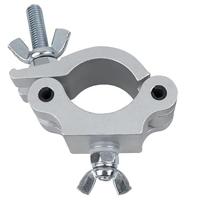 Showtec Half Coupler 500 kg 50 mm TÜV gecertificeerd zilver - thumbnail