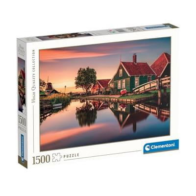 Clementoni legpuzzel zaanse schans, 1500st. Clementoni legpuzzel zaanse schans, 1500st.