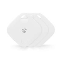 Nedis Key Finder | Werkt op batterijen | 3X CR2032 | Batterijen inbegrepen | Bluetooth® versie: 5.1 | levensduur batterij tot: 1 jaar | wit | 3 stuks - thumbnail