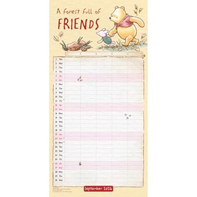 Winnie the Pooh Kalender 2026 Organiser - thumbnail