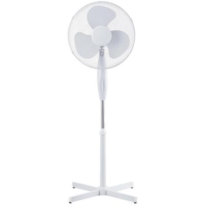 Statiefventilator 40cm draaiend 40W wit - 8652573