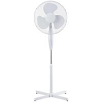 Statiefventilator 40cm draaiend 40W wit - 8652573 - thumbnail
