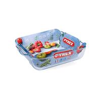 Pyrex ovenschaal glas 21x21cm 2L glas - thumbnail
