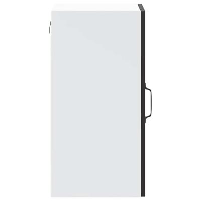 Keukenbovenkast met glazen deur Lucca zwart