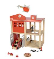 Small Foot - houten grote brandweerkazerne met accessoires - thumbnail