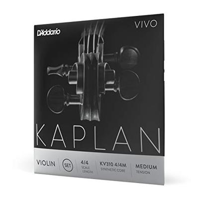 D&apos;Addario Kaplan Vivo KV310 4/4 Medium vioolsnaren set