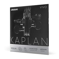 D&apos;Addario Kaplan Vivo KV310 4/4 Medium vioolsnaren set - thumbnail