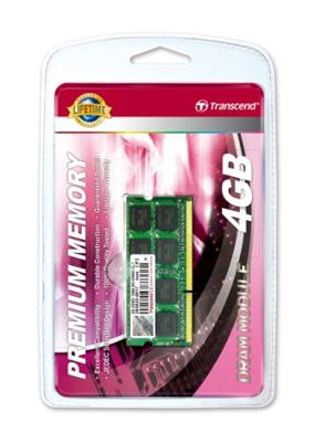 TS512MSK64V1N - Geheugen - DDR3 (SO-DIMM) - 4 GB: 1 x 4 GB - 204-PIN - 1066 MHz / PC3-8500 - CL7