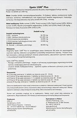 Epato Plus 1500 hond - 32 tabletten