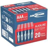Ansmann alkaline batterij micro aaa / lr03 20 pcs. box - thumbnail