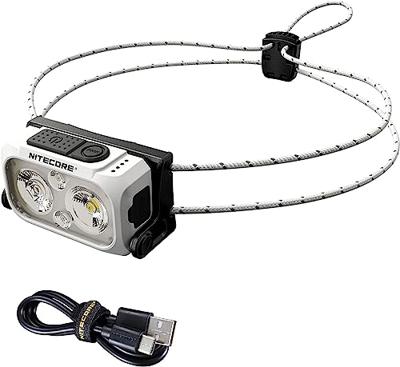 NiteCore NU21 weiß Hoofdlamp LED werkt op een accu 360 lm NiteCore NU21 weiß Hoofdlamp LED werkt op een accu 360 lm
