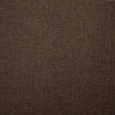 VidaXL Bankje 139,5 cm polyester bruin VidaXL Bankje 139,5 cm polyester bruin