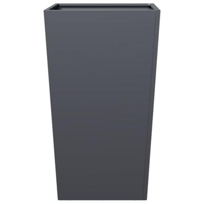 Plantenbak 45x45x75 cm staal antracietkleurig Plantenbak 45x45x75 cm staal antracietkleurig