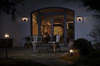 LEDVANCE ENDURA® CLASSIC TRADITIONAL ALU L 4058075206168 Buitenlamp (wand) LED E27 0 W Zwart, Goud - thumbnail