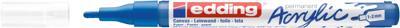 Acrylmarker edding e-5300 f gentiaanblauw | 10 stuks