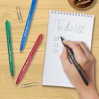 Paper Mate balpen InkJoy 100 RT, zwart, doos 80 + 20 gratis - thumbnail