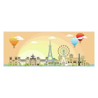 Ravensburger legpuzzel een dag in parijs, 1000st. - thumbnail