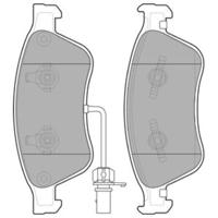 Remblokkenset, schijfrem LP2072 - thumbnail
