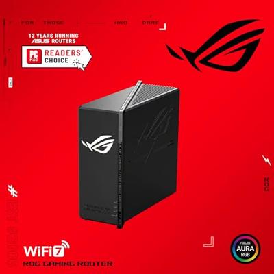 ASUS ROG Strix GS-BE18000 draadloze router 2.5 Gigabit Ethernet Tri-band (2,4 GHz / 5 GHz / 6 GHz) Z - thumbnail