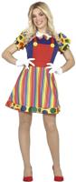 Clownsjurk Dames Jiffy - thumbnail