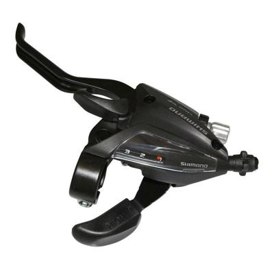 Shimano versteller (links) met remhendel 3 speed st-ef500-4 4 vingers zwart