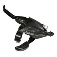 Shimano versteller (links) met remhendel 3 speed st-ef500-4 4 vingers zwart - thumbnail