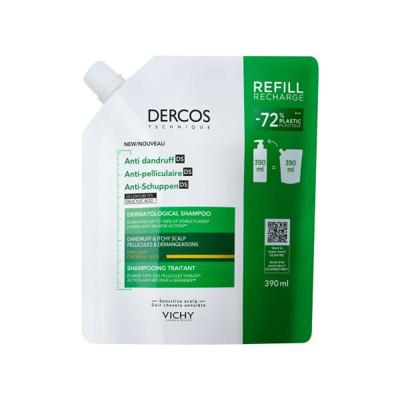 Vichy Dercos Anti-Roos DS Shampoo Navulling Droog Haar 390ml