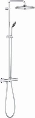 Grohe Vitalio Joy 260 regendoucheset met 6 straalsoorten Ø26cm chroom