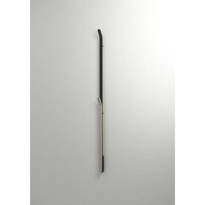 Elektrische Radiator Stick Instamat ARC Handdoekwarmer 170 cm 34W Geborsteld Aluminium Soft Zwart Instamat Elektrische Radiator Stick Instamat ARC Handdoekwarmer 170 cm 34W Geborsteld Aluminium Soft Zwart Instamat