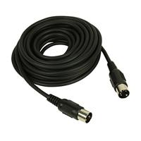 Adam Hall 3 Star MIDI 0150 BLK MIDI kabel 1,5 m - thumbnail