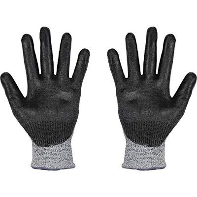 TOOLCRAFT TO-5621610 HPPE-vezel, Polyester, Kunstvezel, Polyurethaan Snijbeschermingshandschoen Maat (handschoen): 10 EN 388 Cat II 1 paar