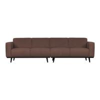 Statement 4-zits Bank 280 Cm Boucle Coffee - thumbnail