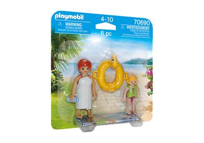 Playmobil family fun duopack waterpark badgasten - 70690