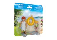 Playmobil family fun duopack waterpark badgasten - 70690 - thumbnail
