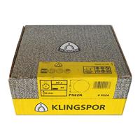 Klingspor Schuurpad met klitbevestiging | GLS 1 150 mm korreling 120 | voor hout / metaal korund | Gatenaantal 8+1 | 50 stuks - 6526 6526 - thumbnail