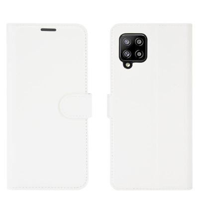 Voor Samsung Galaxy A42 5G Litchi Texture Horizontale Flip Beschermhoes met Holder & Card Slots & Wallet(Wit) Voor Samsung Galaxy A42 5G Litchi Texture Horizontale Flip Beschermhoes met Holder & Card Slots & Wallet(Wit)