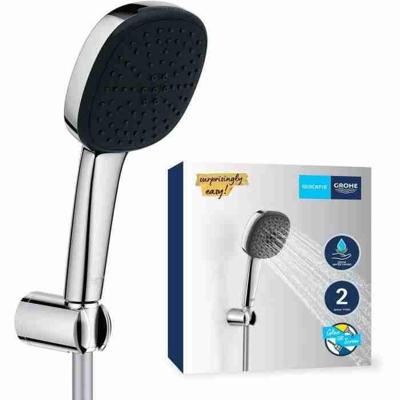 Doucheset met 2-straals douchekop, steun en flexibele slang - GROHE Vitalio Comfort 110 26399001 - Gemakkelijk kiezen - Waterbesparend