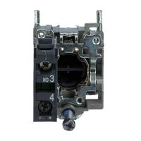 Schneider Electric XB4BA21 Harmony XB4BA21 Druktoets Bedieningsknop vlak 1 knop Zwart Druk-ontgrendeling 1 stuk(s) - thumbnail