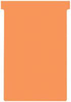Nobo T-planbordkaarten index 4, ft 180 x 124 mm, oranje - thumbnail