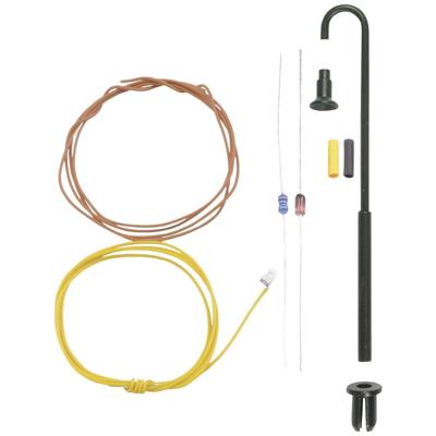 Viessmann Modelltechnik N Gebogen straatlantaarn Enkel Bouwpakket 6624 1 stuk(s) Viessmann Modelltechnik N Gebogen straatlantaarn Enkel Bouwpakket 6624 1 stuk(s)