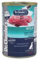 Dr. Clauder&apos;s wild natvoer hond 6 x 400 g - thumbnail