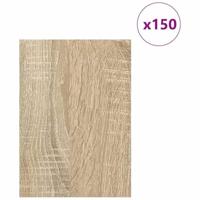 Decorpanelen 150 pcs Sonoma eiken 21 x 30 x 0.3 cm Bewerkt hout - thumbnail