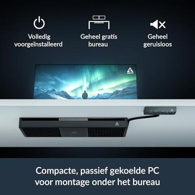Arctic Mini-PC (HTPC) ACPCC00006A AMD Ryzen 7 Pro 5700G 4.5 GHz 32 GB RAM 1 TB SSD AMD Radeon RX Vega 8 Win 11 Pro ACPCC00006A