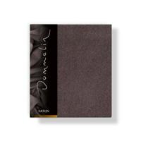 Dommelin Dommelin Kussensloop Uni Satijn 300TC 557 Bruin 50x70 - thumbnail