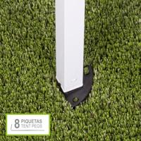 Tuinhuisje Aktive Max-Air Wit 300 x 300 x 250 cm Stof Staal - thumbnail