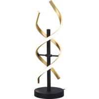 LED Tafellamp - Tafelverlichting - Trion Sarina - 20.5W - Aanpasbare Kleur - Dimbaar - Rond - Mat Goud - Aluminium - thumbnail