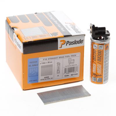 Paslode Afwerknagel f16x38 verzinkt (+gas) im65 p/2000