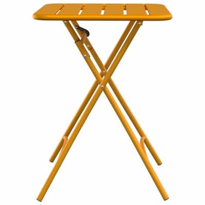 Bistrotafel Mosterdgeel 55 x 55 x 72,5 cm Poedercoating staal