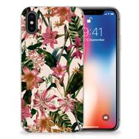 Apple iPhone X | Xs | TPU Case | Flowers - thumbnail
